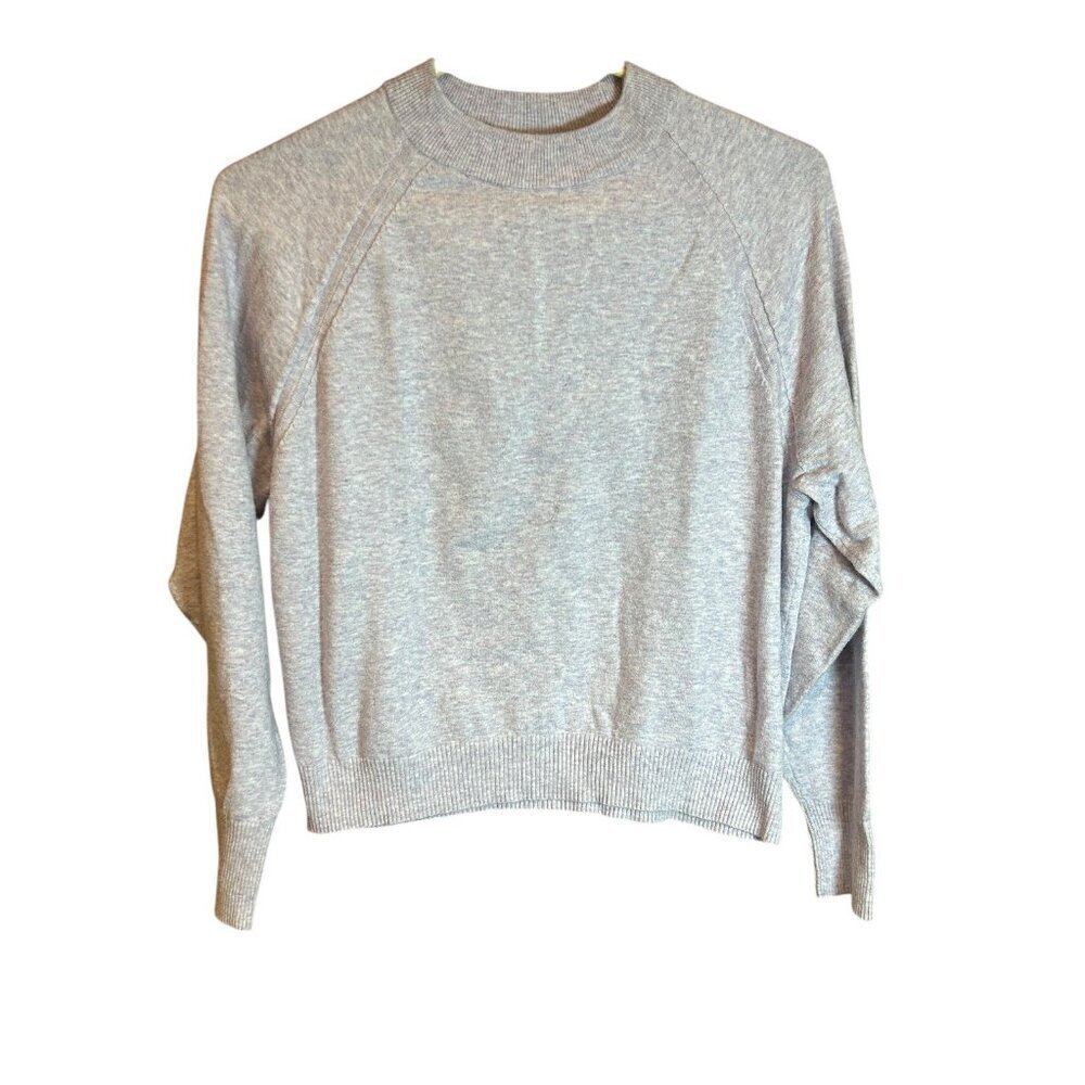 A New Day Sweater Lavender Purple Crew Neck Cotton Blend Size Small